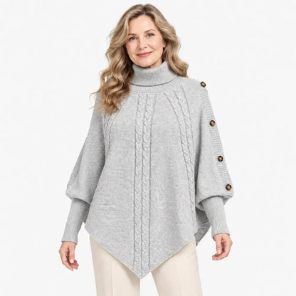 【S-3XL】¡Un éxito total para la temporada otoño-invierno! Esta cálida capa de punto permite disimular fácilmente las imperfecciones de la figura. ✨
