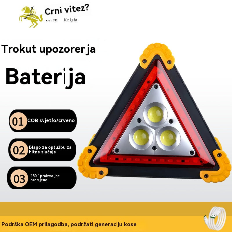 🔥Novo za 2026.🔥 Stražajna lampa s multifunkcijskim upozoravajućim tripodom za automobile - 4198510