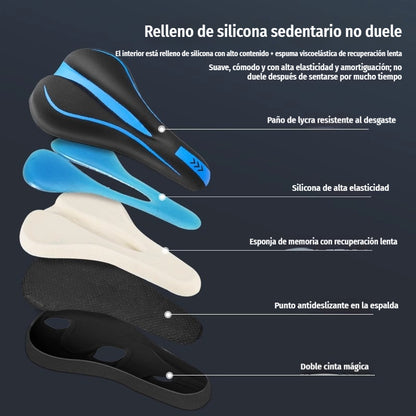 🔥 ¡Último día, 50% de descuento! Fundas de silicona para asientos de bicicleta: máxima comodidad y protección integral.