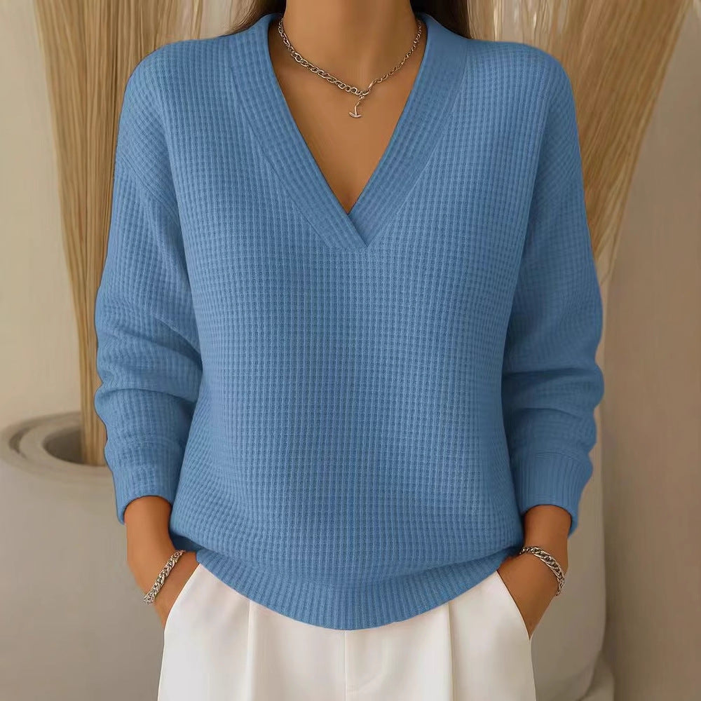 🔥 [S-3XL] Elegantna i udobna ženska bluza s siromšnjim vratom - 4206825