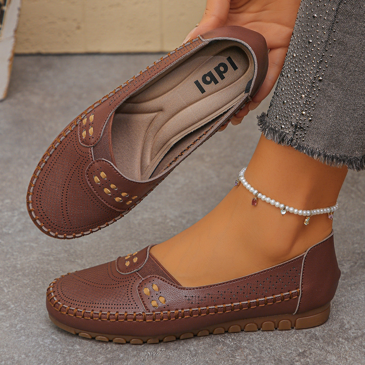 🥿 Comodidad, estilo y calidad en uno. Zapatos cosidos a mano, para pie ancho, hasta la 43 – ¡perfectos para el día a día!