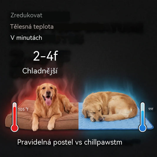 🧊⚡Letní výprodej! Chladivá podložka pro domácí mazlíčky (bez vody) – prodyšná oxfordská tkanina