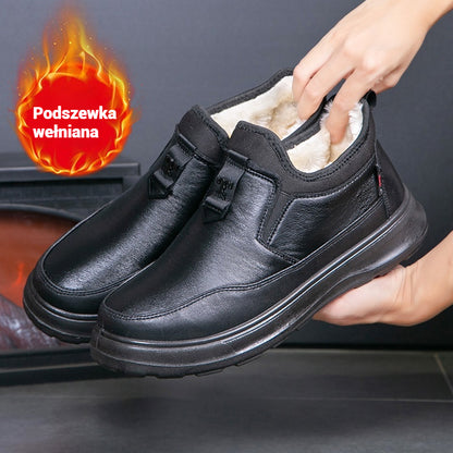 【39-45】🔥 Zimowe Ocieplane Męskie Buty Śniegowe-4176546