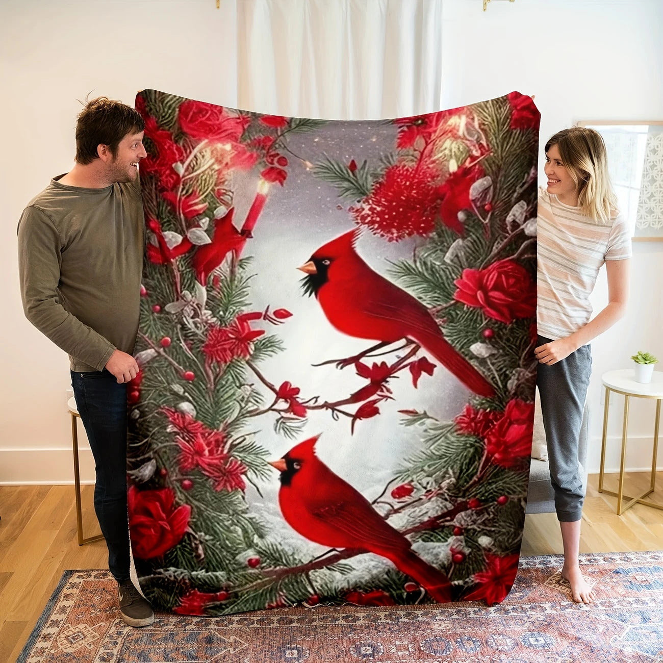🔥Franela a cuadros con estampado artístico  (Disponible en varios colores)