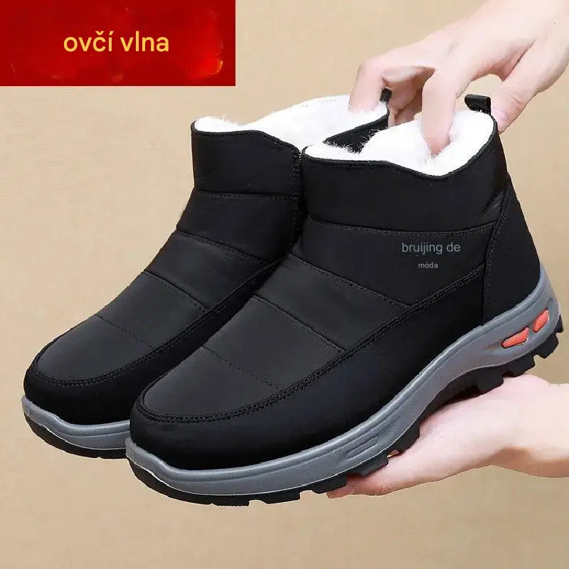 🔥【39–45】👟Pánské zimní boty z čisté bavlny, sametu a husté srsti.