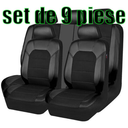 🚗🚗 Univerzální sada měkkých kožených autopotahů