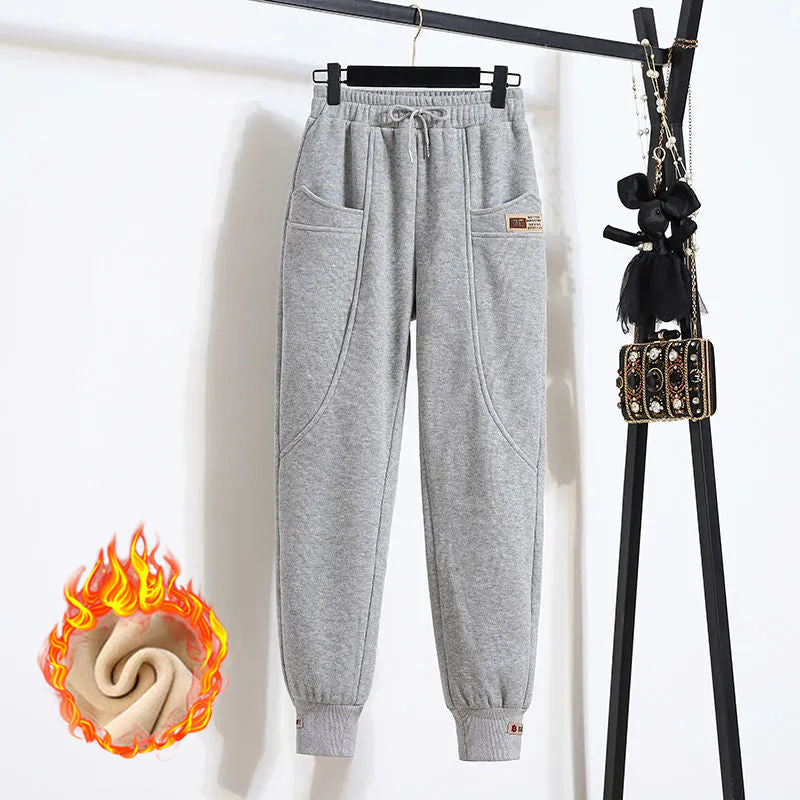 🔥✅【50-100 kg】 Tiszta pamut csíkos nadrág rugalmas derékkel, nem elmosódó és csiszoláshozálló-4182661