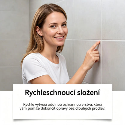🔥Sada barev na vodní bázi pro finální úpravu obkladů a van – štětec je součástí balení