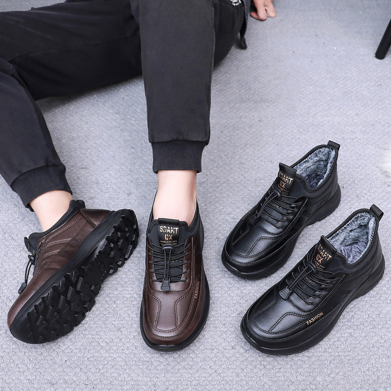 👟❄️【Časově omezená sleva】【39-44】Pantofi pánské s plyšovou podšívkou a protiskluzovou podrážkou