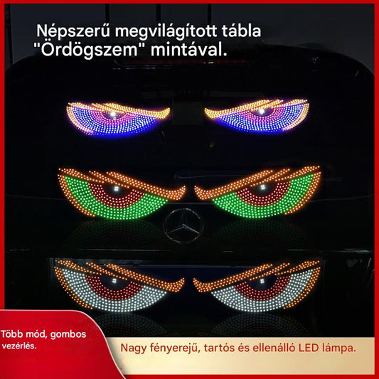 💡🎫 Puha, vékony és rugalmas LED-es autókijelző házilag állítható lehetőségekkel. - 4203467