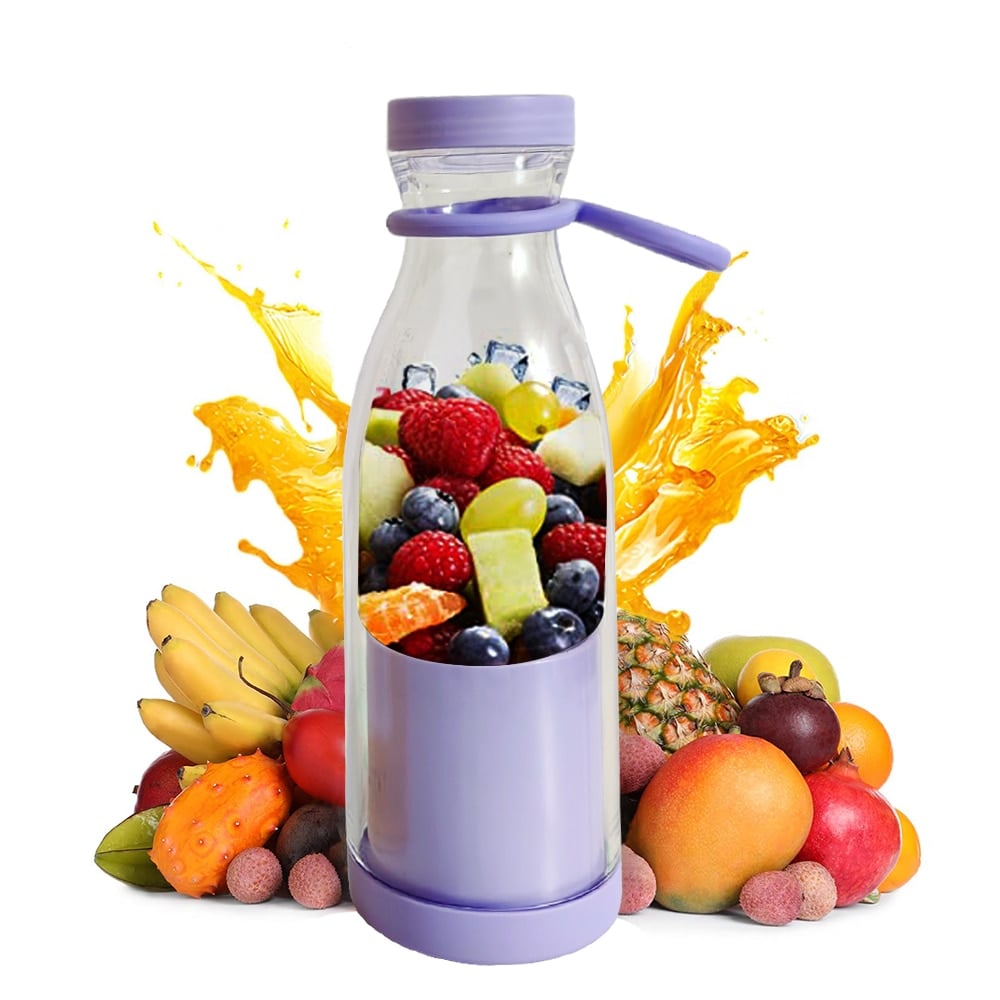 ✨🍎Exprimidor portátil: llévalo contigo a cualquier lugar y disfruta de jugos de frutas y verduras frescos y saludables en cualquier momento.