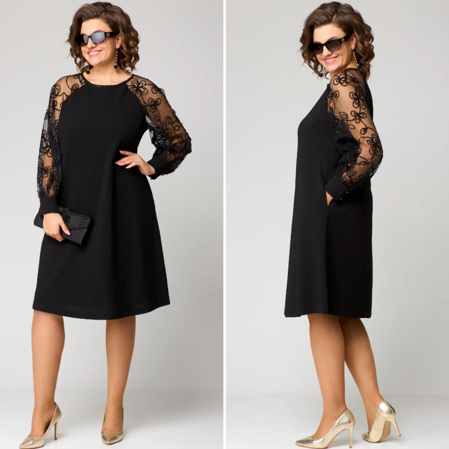 【S-5XL】🍁🍂Nowa elegancka sukienka z wysokiej jakości koronki w stylu vintage