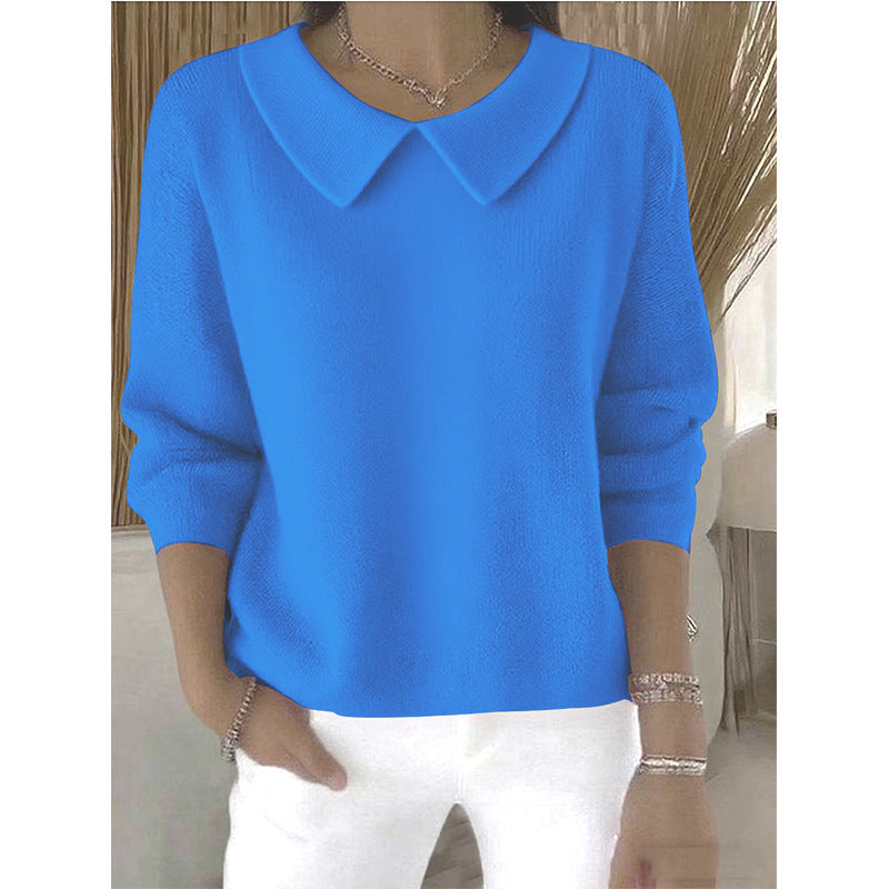 🔥【🔥Žhavý výprodej🔥】【S-3XL】Pohodlný top s dlouhým rukávem a výstřihem do V, rok výroby 2025, podzim a zima-4108769