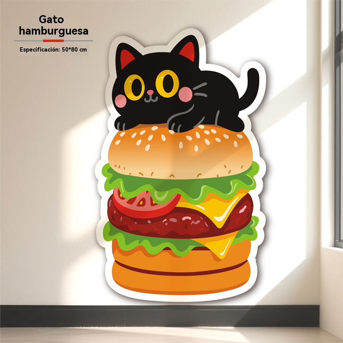 🏆【🔥Venta caliente】🐱Tabla rascadora para gatos con cierre automático - Tabla rascadora vertical en forma de cubo - No requiere instalación, solo péguela y úsela.