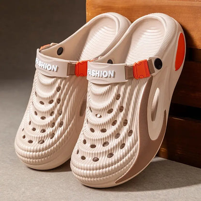 👟 Sleva 55 % 🌬️ Univerzální pánské sandály s tlustou podrážkou z materiálu EVA: protiskluzové, superlehké a prodyšné, ideální na pláž, ke sportu i na každodenní nošení 🏃‍♂️
