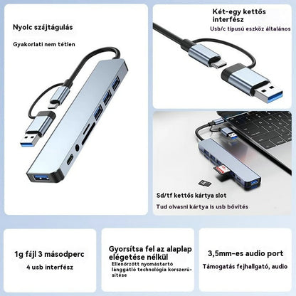 【Nagyszerű ajánlatok】 8 az 1-ben több interfészes laptopszerver - 4207922