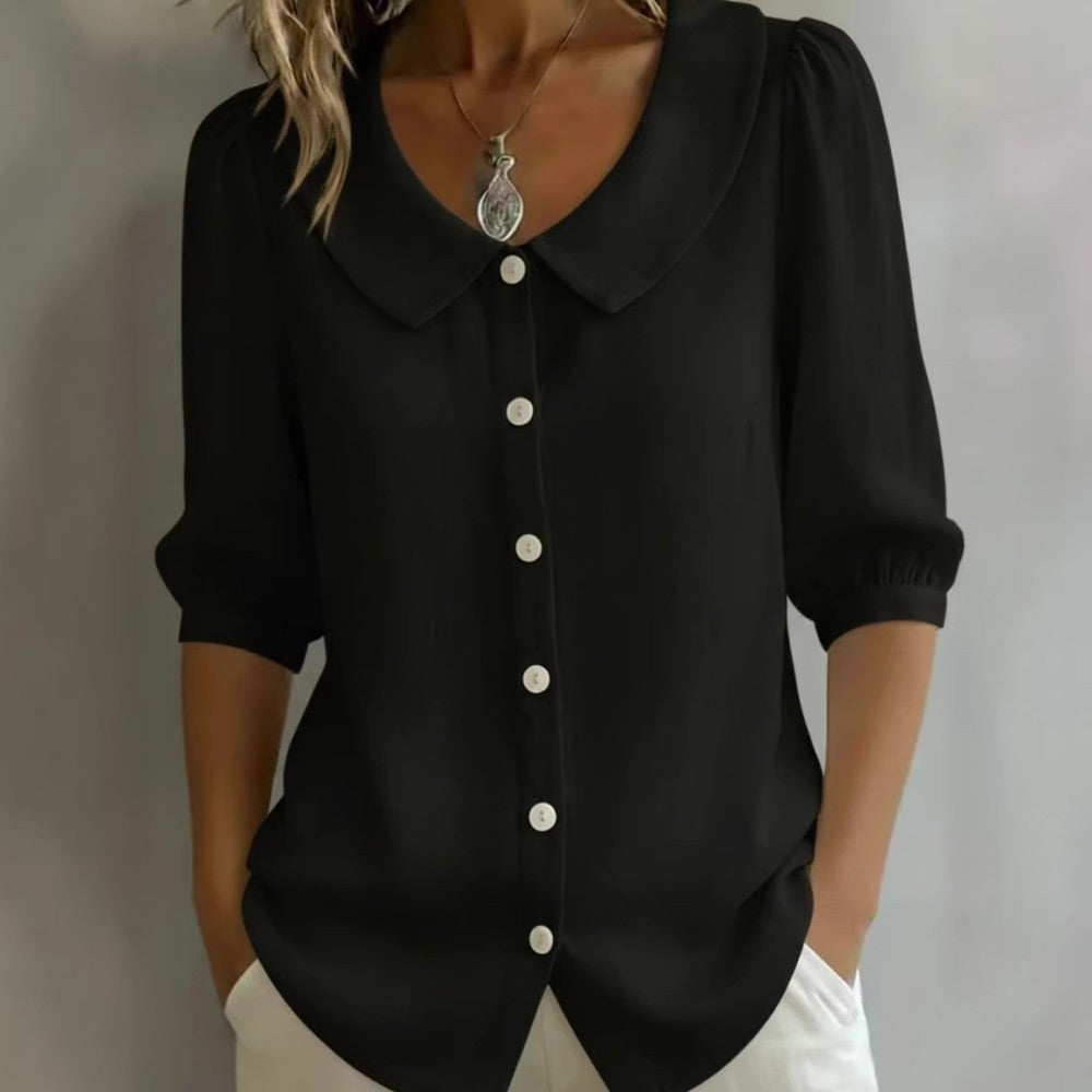 🌸【S-3XL】Dámský jarní kardigan s krátkým rukávem a knoflíky -- Možnost platby na dobírku✅