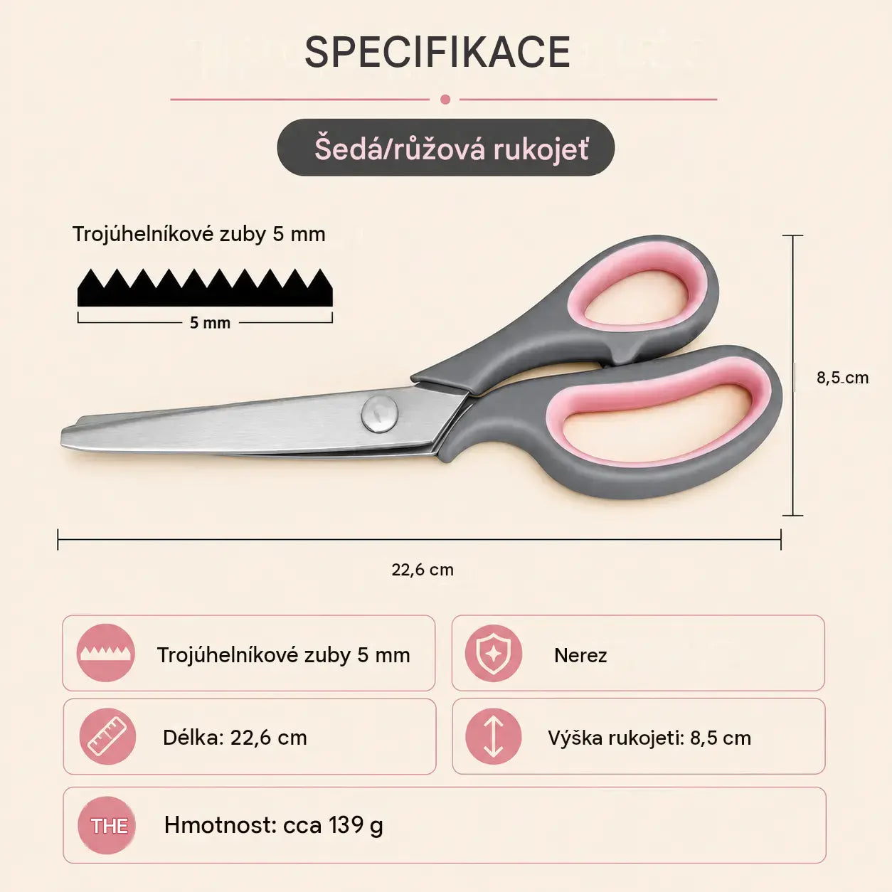 ✂️🧵Multifunkční řemeslné nůžky, snadno vytvořte nádhernou krajku!