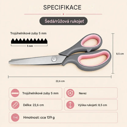 ✂️🧵Multifunkční řemeslné nůžky, snadno vytvořte nádhernou krajku!
