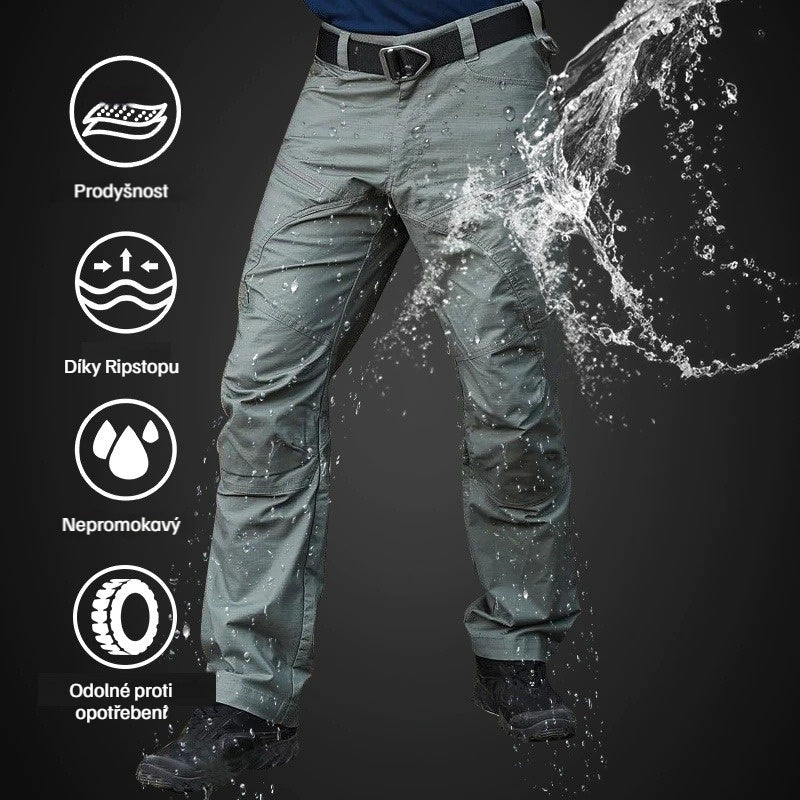 ✨ Modernizované nepromokavé taktické vojenské kalhoty-Odolná tkanina proti oděru, ideální pro outdoor a taktické použití