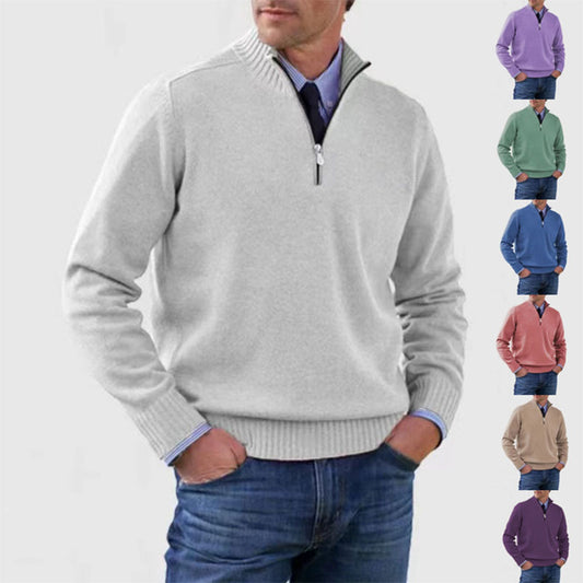 🔥⛄【L-5XL】Zimní módní ležérní pánské teplé pletené oblečení