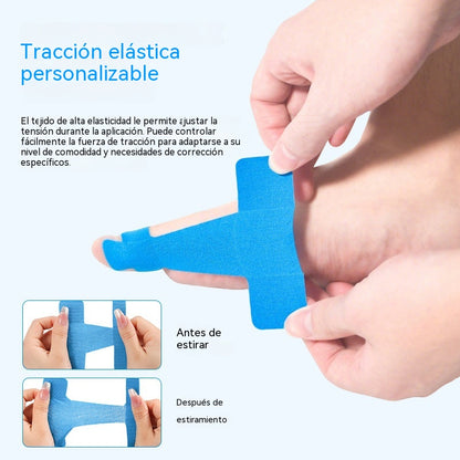 Cinta muscular para corregir juanetes