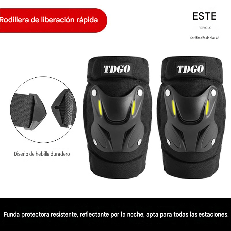 Rodilleras protectoras fluorescentes para todas las estaciones-4333191
