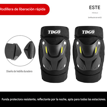 Rodilleras protectoras fluorescentes para todas las estaciones-4333191