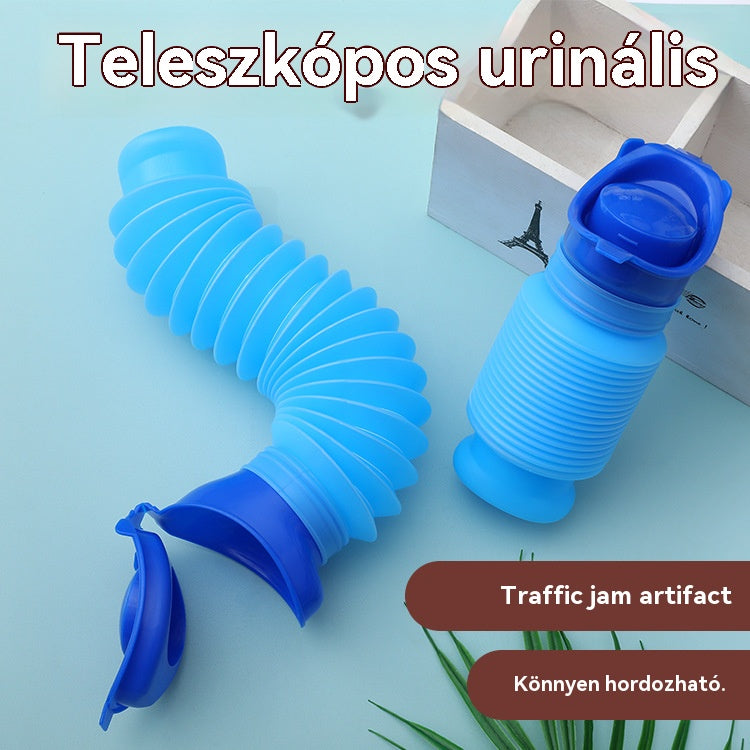 Hordozható, összecsukható utazási piszoár férfiaknak, nőknek és gyerekeknek – újrafelhasználható piszoár kempingezéshez és hosszú utazásokhoz - 4204463