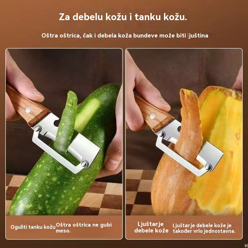 🔥【Kupite 1 i dobijte 1 gratis】Zadebljana gulilica od nehrđajućeg čelika za kuhinjsku upotrebu. - 4208410