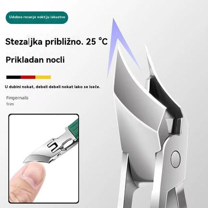 🔥Vruća prodaja🔥✂️💅Nove ultra tanke kutne škare za nokte, kućni alati za nokte [set od 3 dijela]-H - 4198623