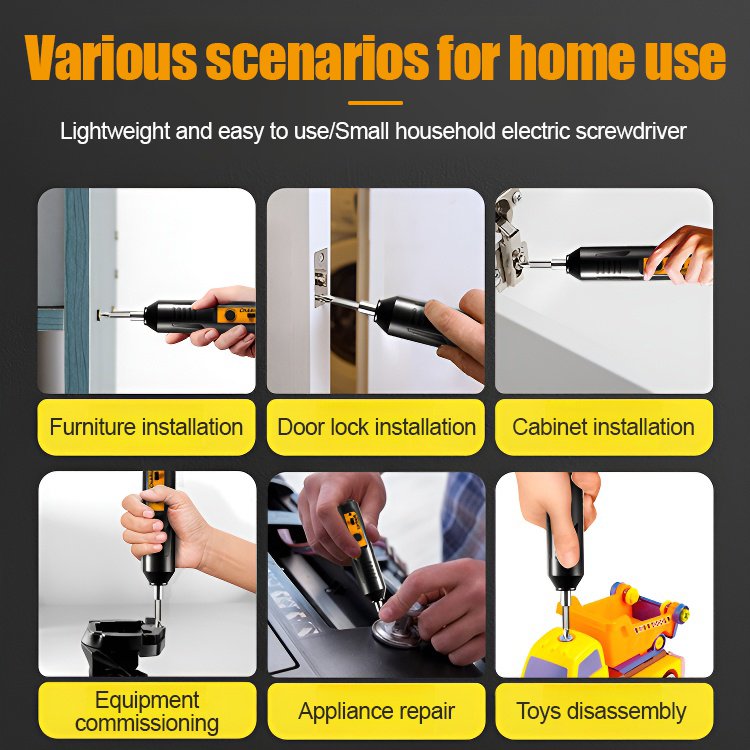 🔥👍Sada přenosných elektrických šroubováků
