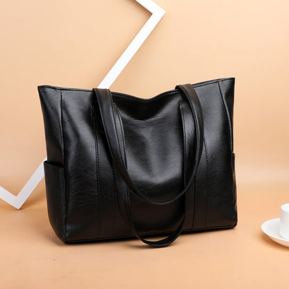 Descuento limitado 50 % 👜 Nuevo bolso bandolera de cuero suave para mujer ✨ Estilo casual, gran capacidad ✨