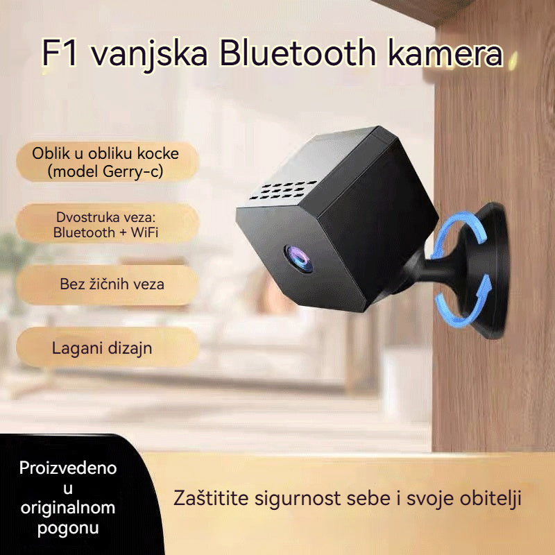 🏠📹🕵️【Direktna sniženja za 25 eura】🔥Mala kvadratna kamera, HD pametna kamera, bežično udaljeno kućno nadzor s WiFi podrškom - 4210531