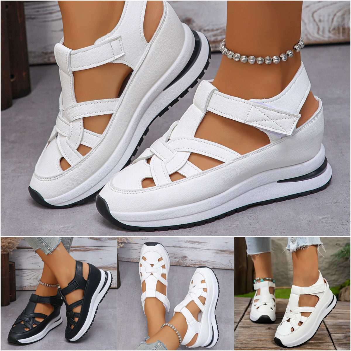 💥Letní velká sleva💥 👡【35-43】2026 nové ležérní sandály se silnou podrážkou, chůze bez únavy