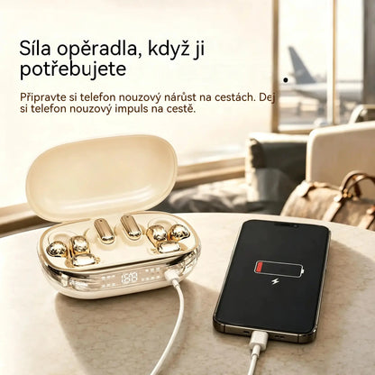 Bezdrátová sluchátka GT699S 6 v 1 s různými styly a nouzovým pouzdrem ✨