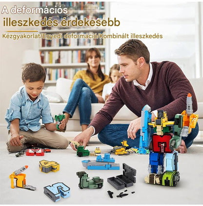 🔥【Legnépszerűbb】🧒Digitális átalakító robotjáték gyerekeknek - 4188865