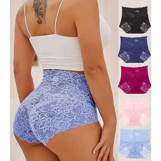💥💥【Kupte 1 a získáte 1 zdarma】【Limitovaná nabídka】🔥🔥50%OFF🔥🔥【6/12 kusů】 sexy kalhotky s vysokým pasem-4068771