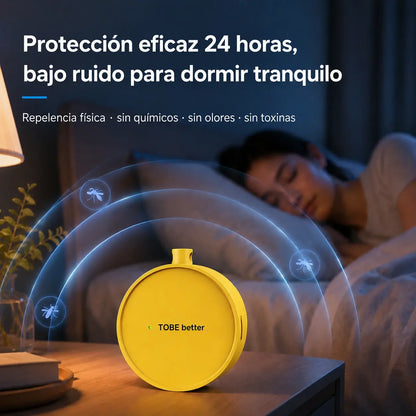🔥【2 piezas 26 euros】🐦 Repelente de pájaros ultrasónico portátil | Ahuyentador automático para palomas, ideal para balcones, jardines y exteriores