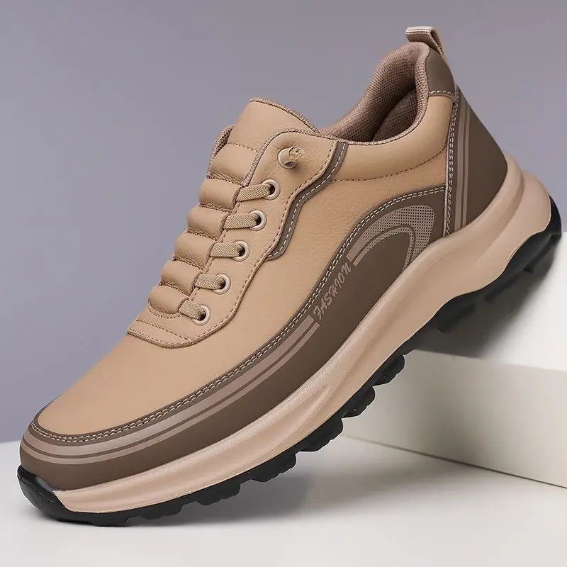 👞👞[39-45] Zapatillas de piel impermeables y antimanchas con suelas suaves y cómodas de llevar._3977256