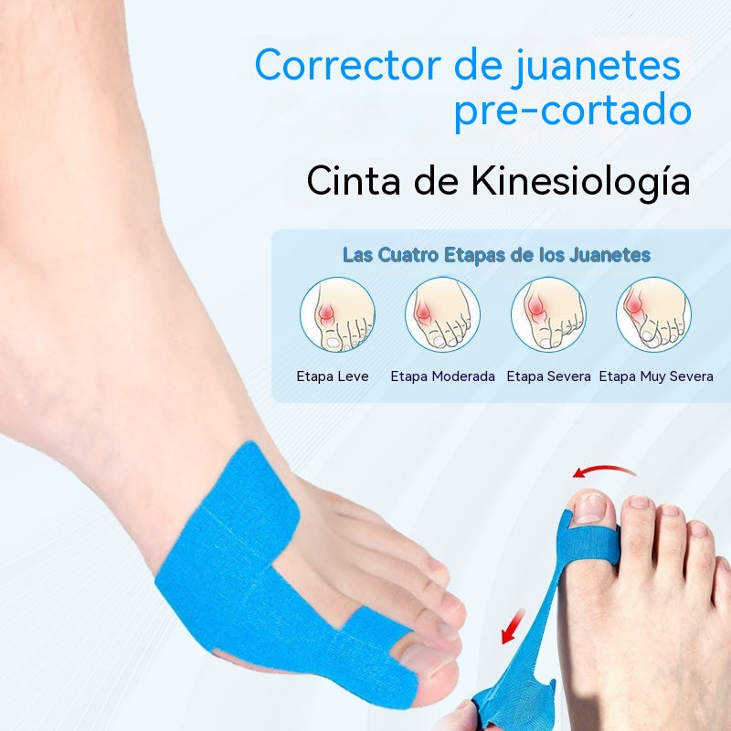 Cinta muscular para corregir juanetes