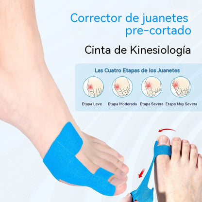 Cinta muscular para corregir juanetes