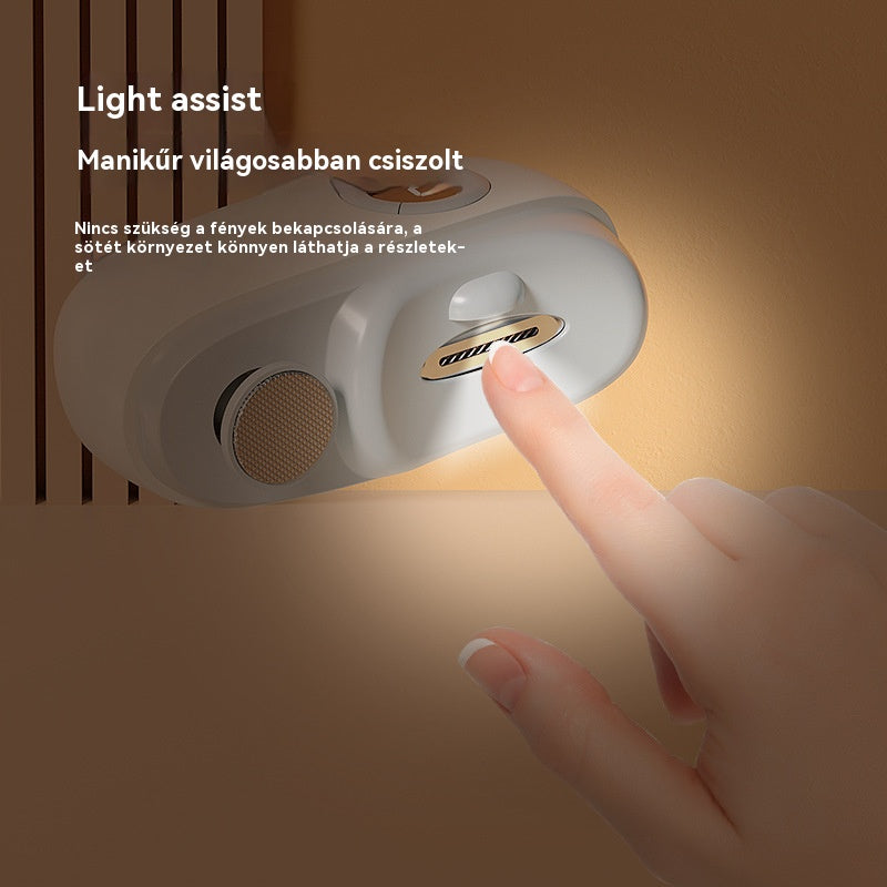 ✂️💅🔥Többszörös felhasználási célú fülkes elektromos csiszoló, ragadást megelőző védeléssel ellátott fülkes elektromos vágó – 4193427