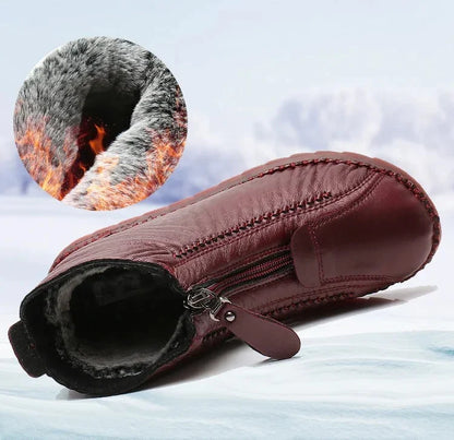 ✨【35-41】50% sleva na sezónní výprodej! Silné sněhule a bavlněné boty s fleecovou podšívkou pro maminky.