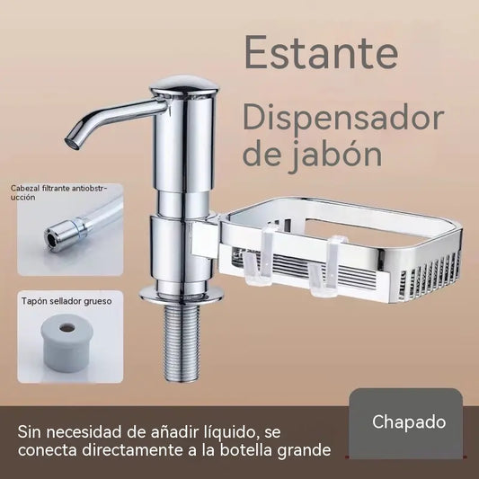Kit de tubo de extensión para dispensador de jabón de lavabo