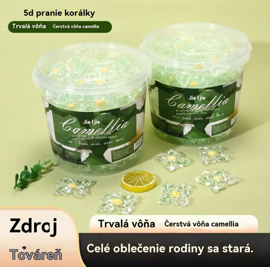 【✨70 kapsl✨】xtra velké vědro 5v1 Vonné perličky na prádlo Dlouhotrvající vůně a účinná dekontaminace