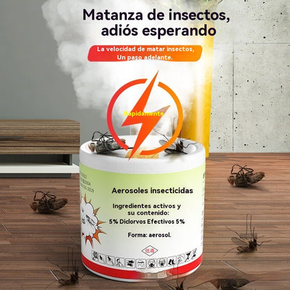 🚫🦟🪳【12 piezas】Potente niebla insecticida que no deja ningún rincón sin tocar！💨