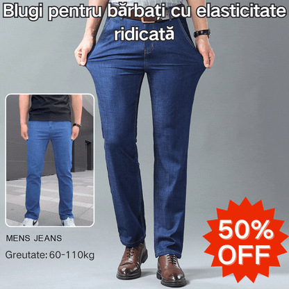 🔥✨【60-110KG】👖 Jeans de hombre, sencillos, casuales, versátiles, tallas grandes