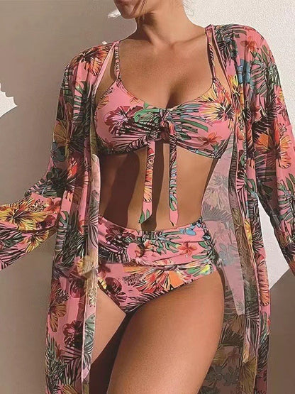 👙☀️【S-2XL】【Conjunto de tres piezas】Nuevo conjunto de bañador de tres piezas de 2026, incluye una falda