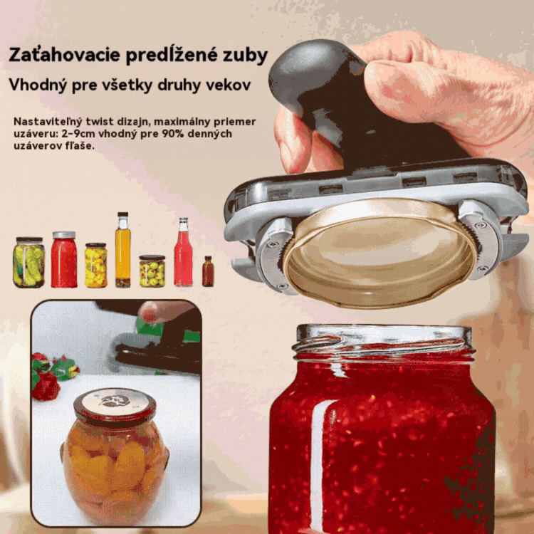 [Kúp 1, získaj 1 zadarmo] 11 € za kus, jednoduchý kuchynský otvárač na konzervy vhodný na konzervy všetkých veľkostí.
